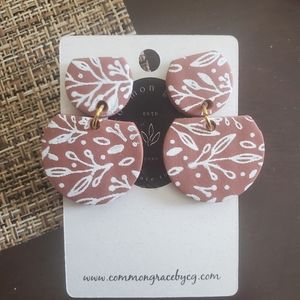 Clay Dangle Earrings